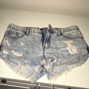 Jean shorts
